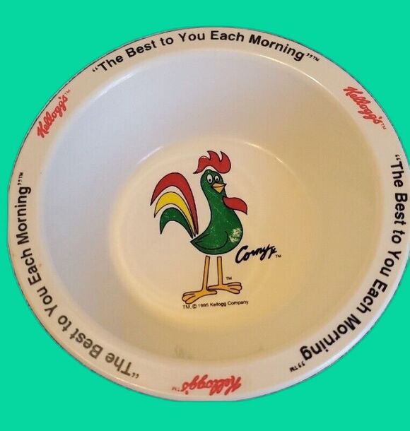 Kellogg Other - Vintage Kellogg's Corn Flakes Cereal Bowl Vintage  Corny 1995